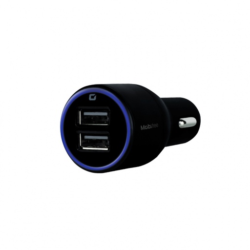 [ACC698833] Cargador mobifree cargador de coche 2 puertos usb - negro