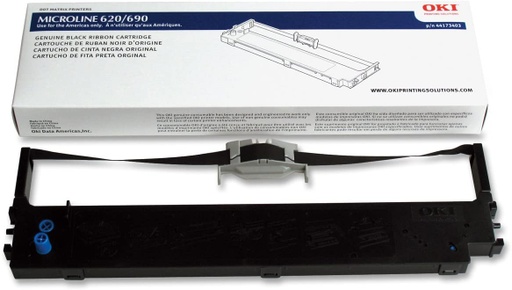 [PRI3450] Cartucho De Cinta Negra 44173403 para Impresora Okidata Ml620