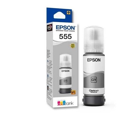 [PRI3454] Tanque de Tinta Epson T555 Gris 70ml para L8160, L8180