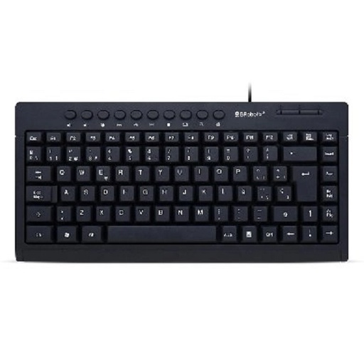 [KNM180802] Teclado De Membrana BRobotix 963067 Alámbrico USB Español