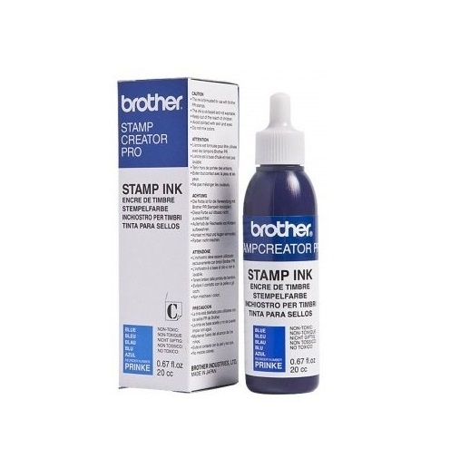 [PRI3481] Botella de Tinta para Sellos BROTHER PRINKE Azul