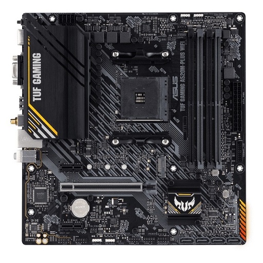 [MOB69989] Tarjeta Madre ASUS Micro ATX TUF Gaming A520M-Plus WIFI S-AM4 AMD A520 HDMI 128GB DDR4 Para AMD