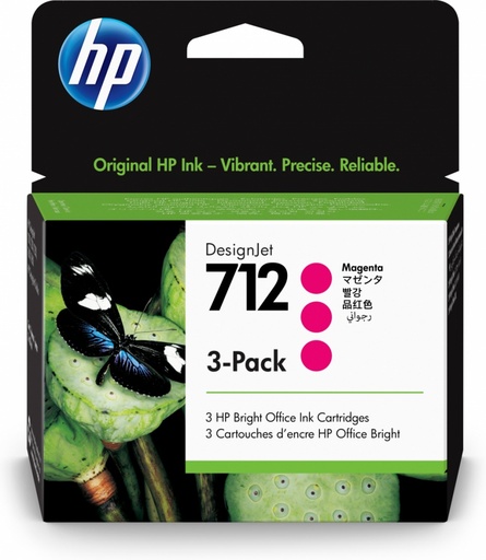 [PRI3485] Cartucho hp 712 - magenta
