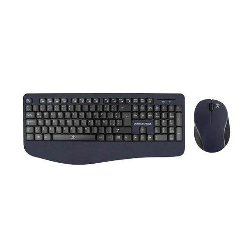 [ACC698887] Kit De Teclado Y Mouse Perfect Choice PC-201236 RF Inalámbrico Español