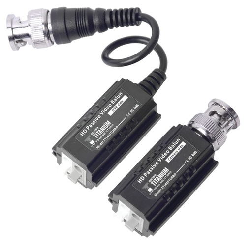 [SEC2984] Kit de transceptores (baluns) turbohd hasta 4k / 5 mp / hd-tvi / hd-cvi / ahd / cvbs / coaxitron / audio por coaxitron / menu os