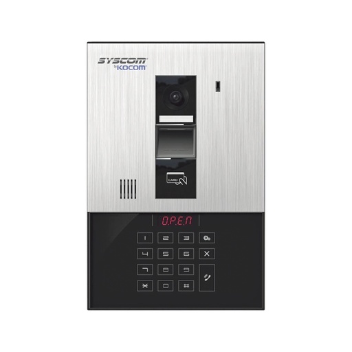 [SEC3035] Sistema multiapartamento touch, hasta 450 apartamentos, 300 metros, apertura con tarjeta