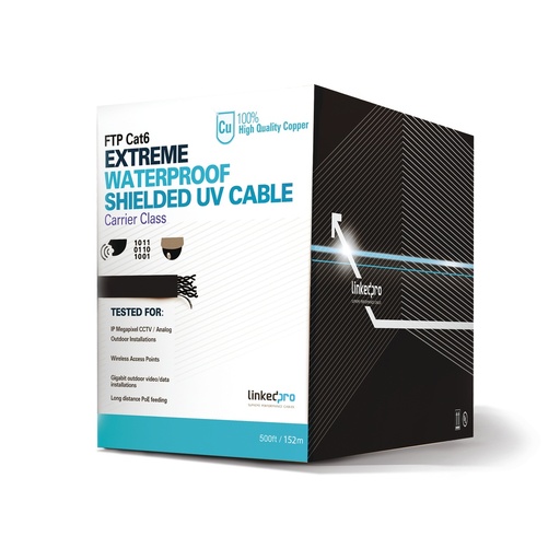 [SEC3048] Bobina De Cable LinkedPRO Cat6 FTP 152.5 Metros