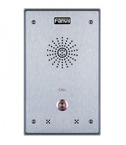 [SEC3079] Intercomunicador ip, 2 líneas sip, 2 relevadores con botón para llamada, anti-vandálico, ip65 e ik10, poe