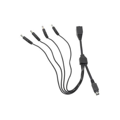 [SEC3118] Cable con 5 vías para alimentar 4 cámaras turbohd y dvr turbohd epcom / hikvision