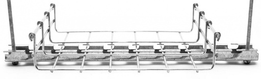 [WIR877] Sujetador universal multiusos 3000mm de largo, con acabado electro zinc 