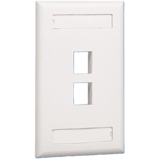 [WIR893] Placa De Pared Vertical Panduit NK2FEIY 2 Puertos NetKey