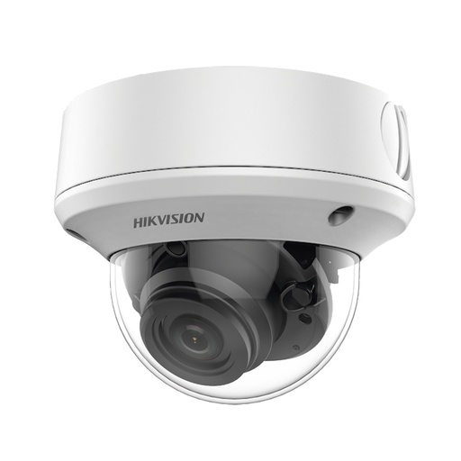 [SEC3312] Cámara CCTV Domo IR Para Interiores Exteriores Hikvision DS-2CE5AU1T-AVPIT3ZF Alámbrico 3840x2160 Pixeles Día Noche