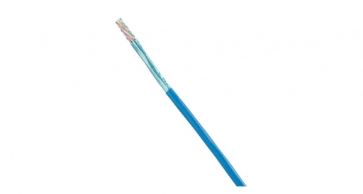 [SEC3330] Bobina de cable utp de 4 pares, vari-matrix, cat6a, 23 awg, cmr (riser), color azul, 305m
