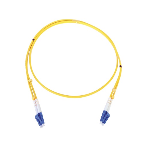 [SEC3350] Jumper de fibra óptica monomodo lc/lc duplex de 1 metro 
