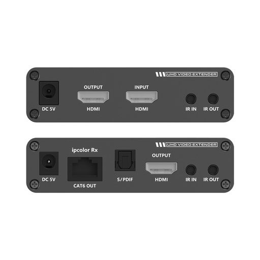 [SEC3356] Kit extensor, por cable utp hasta 70 metros, 4k, con ir bidireccional, soporta  conexión en cascada, hasta 700 metros