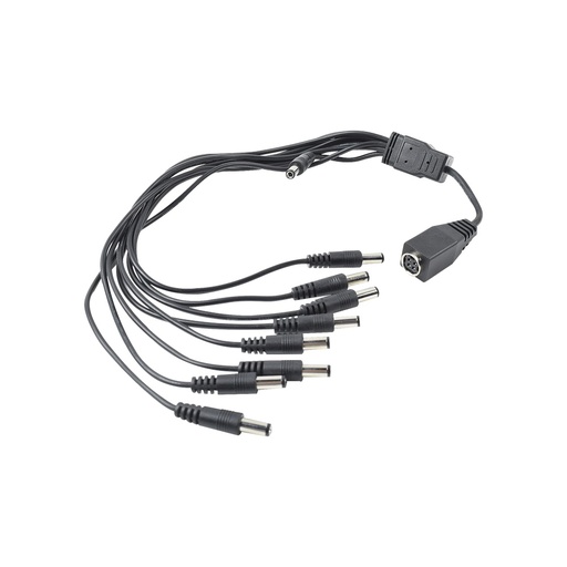 [SEC3365] Cable con 9 vías para alimentar 8 cámaras turbohd y dvr turbohd epcom / hikvision