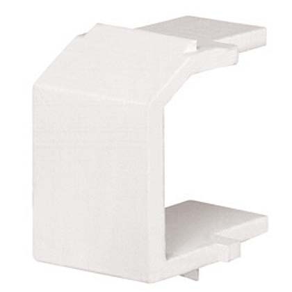 [WIR943] Módulo de tapa ciega (inserto ciego), tipo keystone, color blanco mate