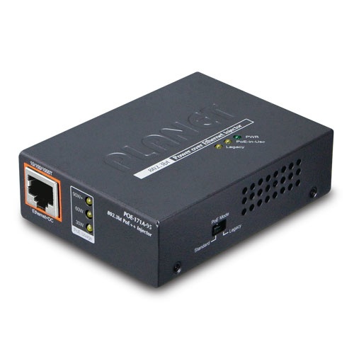 [SEC3625] Inyector poe 802.3bt 95 watts gigabit c/fuente externa