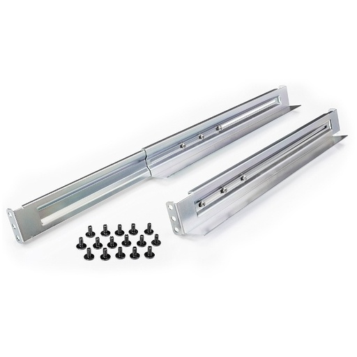 [SEC3916] Kit de rieles para racks de 4 postes, para ups de 1 a 3 ur, profundidad ajustable, soporte de peso de 104.78 kg