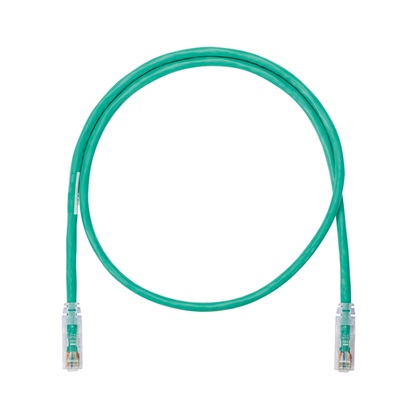 [NET2219] Cable de parcheo utp categoría 6, con plug modular en cada extremo - 6 m. - verde