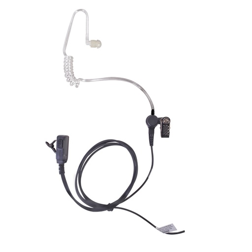 [NET2308] Micrófono - audífono de solapa con tubo acústico transparente para kenwood tk3230/3000/3402/3312/3360/3170,nx240/340/220/320/420