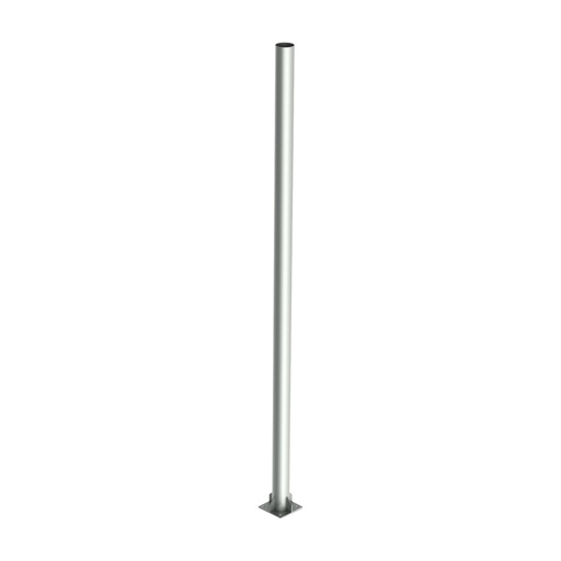 [SEC4526] Poste de acero galvanizado para videovigilancia, 3 m de altura.