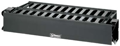 [NET2346] Organizador Doble Horizontal Panduit De Cables Para Rack De 19'' 2U