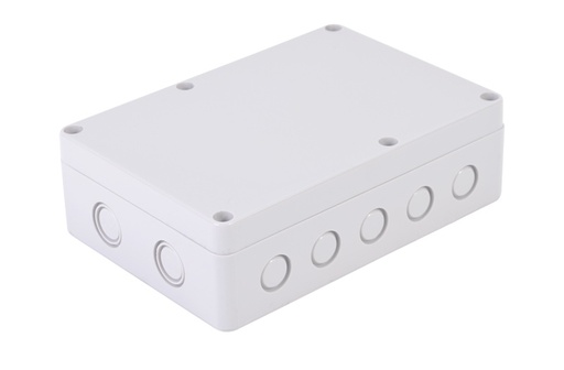 [SEC4571] Gabinete plástico para exterior (ip65) de 180 x 125 x 57 mm cierre por tornillos. 