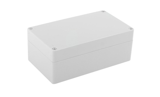 [SEC4583] Gabinete plástico para exterior (ip65) de 158 x 90 x 60 mm cierre por tornillos. 