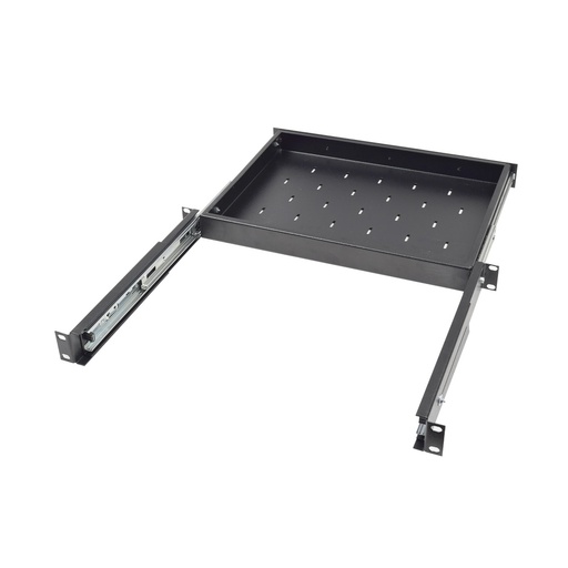[NET2420] Charola deslizable para rack de 19", 30 cm de profundidad, 1u.