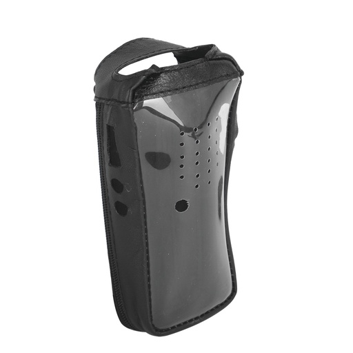 [NET2473] Funda reforzada de piel con visor frontal transparente en tk-2202, tk-2212, tk-2302, tk-2402, nx-240, tkd-240.