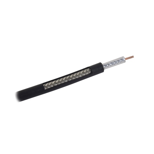 [NET2542] Metro de cable coaxial rg-58 lmrlw-195, baja pérdida de 50 ohms, conductor de cobre sólido