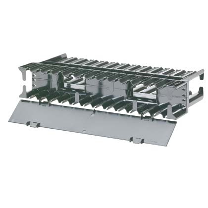 [NET2705] Organizador Horizontal De Cables Frontal Y Posterior Panduit Para Rack 19''