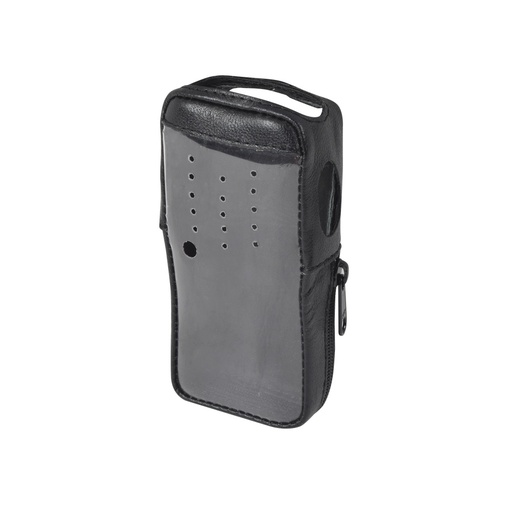 [NET2717] Funda de piel reforzada, versión 2 de fácil acceso y cubierta frontal de plástico transparente para los radios tk-2000kv2, tk-30