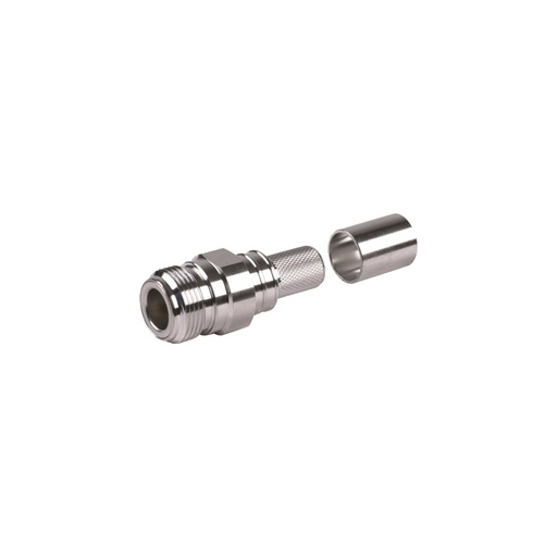 [NET2748] Conector n hembra plegable con pin cautivo para cables rg8