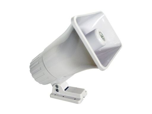 [SEC4841] Sirena 30watts paamon pam-sre30w doble tono/ alambrica / color blanco/ protección ip65 / uso en interior y exterior/ nivel de so