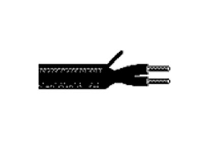[AUD70425] Cable de alarma contra incendios belden 5320ul d151000 forro pvc azul cmr riser-fplr 2c/18awg 2 conductores calibre 18 awg solid