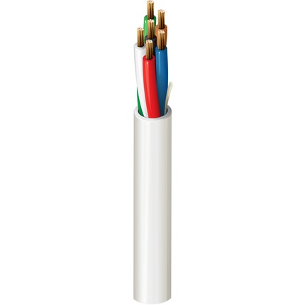 [SEC4848] Cable para seguridad y sonido belden 5504ue 0081000 forro pvc gris cmr-riser 6c/22awg 6 conductores calibre 22 awg multifilar 10
