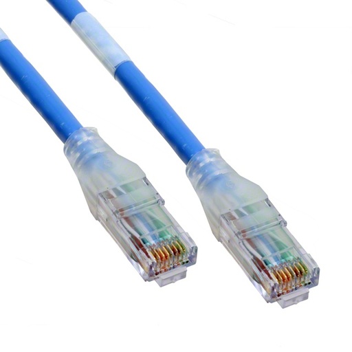[NET2807] Patchcord utp cat6 belden c601106002 forro pvc azul cmr-riser 4 pares calibre conductor 24 awg 100% cobre uso interior partes re