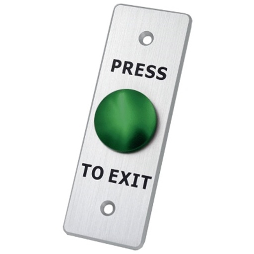 [ACC698948] Botón De Salida Axceze AX-B80 Alámbrico De Aluminio