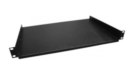 [NET2872] Charola para rack enson ems-rtr1u fijacion frontal a dos puntos solida de 1 unidad de rack, compatible con racks y gabinetes ens