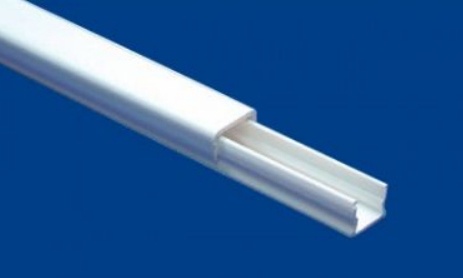 [SEC4906] Canaleta thorsman tmk0812 5001-01252 paq. 4 pza, 8 mm alto x 12 mm ancho - 1.10m largo, color blanco, resistencia a la humedad y