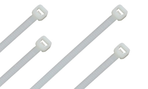 [SEC4923] Cincho nylon th-100 thorsman 4200-01000 color natural a 2.5mm- l 100mm bolsa/100pzs diametro maximo capacidad de atado 22mm, fab