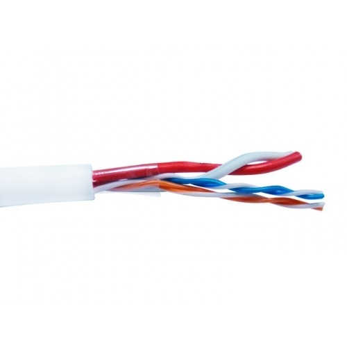 [NET2923] Cable utp siames enson 51101w500 4c para datos y dos cables calibre 18awg (rojo y negro) para alimentación, diseñado para su uso