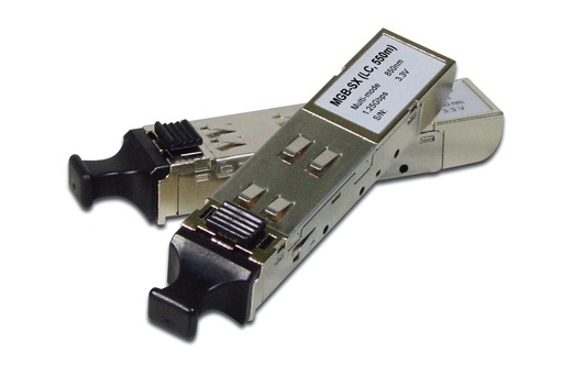 [NET2932] Transceptor de fibra optica multimodo / planet mgb-sx / velocidad de transmisión 1000 mbps / conector lc duplex / simplex / 850n