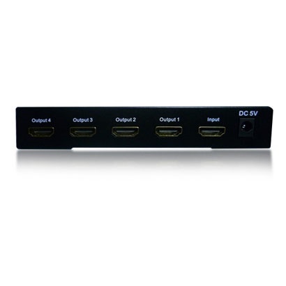 [MNS35785] Distribuidor hdmi enson ens-hdmi14 con una entrada y cuatro salidas hdmi para distribuir el video de un dispositivo (laptop, gra