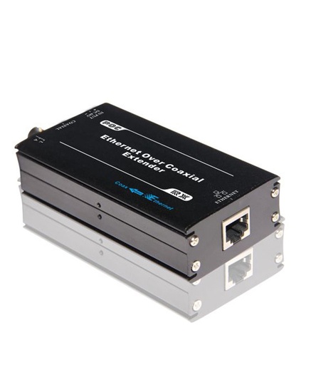 [NET2971] Convertidor coax a ethernet poe fs-epoc7001r receptor1ch