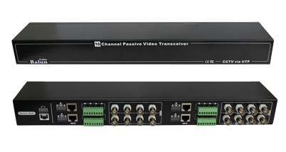 [NET2980] Transceptor de video pasivo, hub 16 canales hd folksafe fs-hdp4616, compatible con todas las marcas de cámaras con formato hd-cv