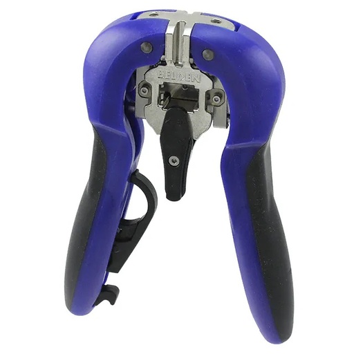 [ACC698995] Herramienta de Terminación Revconnect Belden RVUTT01 Para Jacks y Plugs RJ45 CAT6A CAT6 CAT5E con Pelacable Azul