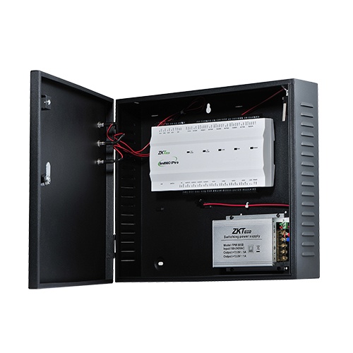 [SEC5013] Panel de control de acceso avanzado greenlabel zkteco inbio460probox kit gabinete y fuente 4puertas/8lectoras/20,000huellas/60,0